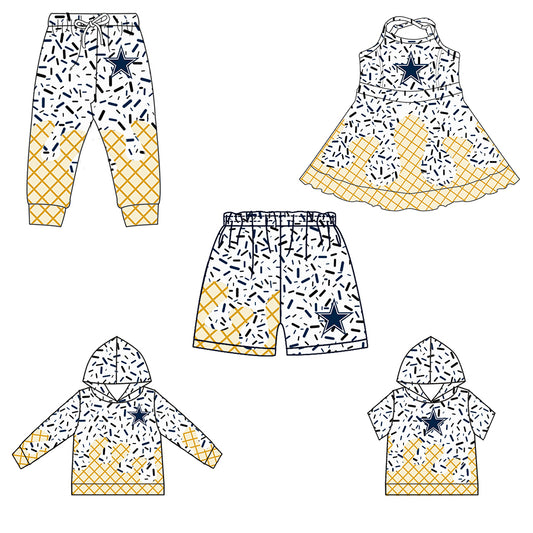 Custom match COWBOYS baby girls boys team styles  D 6.18
