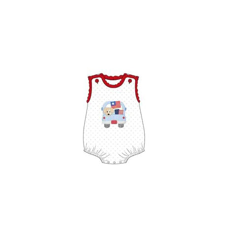 preorder SR1460 Truck puppy red lace vest bodysuit