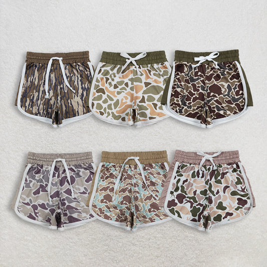 Sibling Baby Girls Southern Hunting Camouflage Shorts Bottoms Children's Casual Wear for Girls