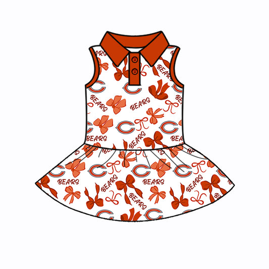 Custom Baby Girls team dress D 6.5