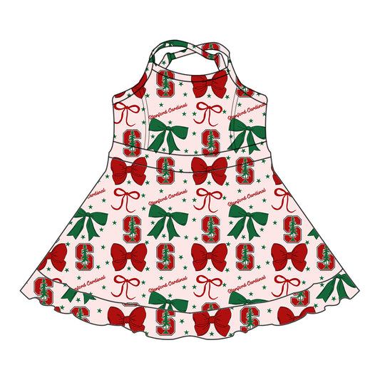 Custom  baby girl  S C team dress   D 6.26