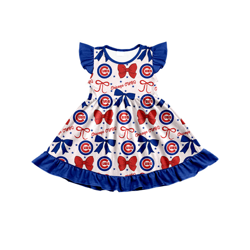 Custom match Chicago CUBS baby girls clothes   D 6.17