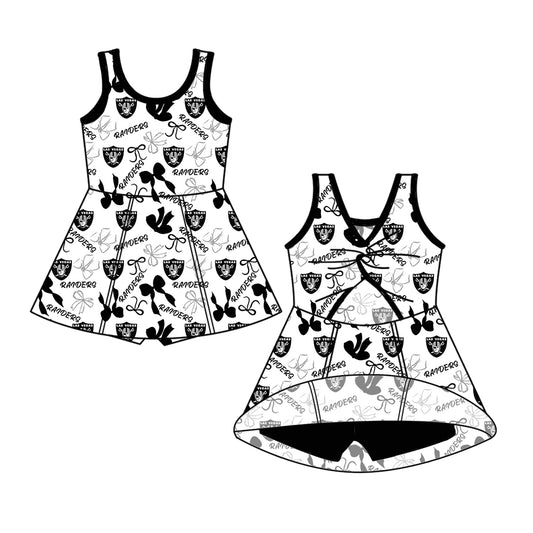 Custom Baby Girls team dress  D 6.5