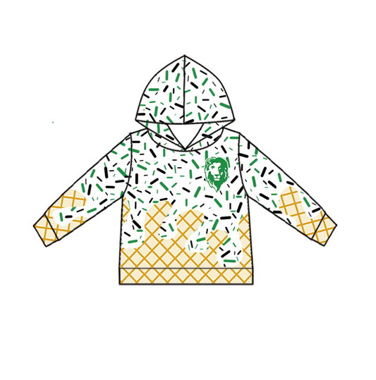 Custom Baby Boys Lions Team Long Top D 8.1