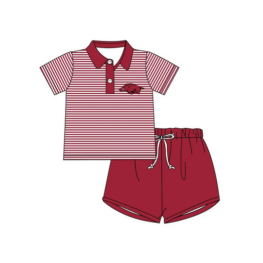 Custom Arkansas baby boy set     MOQ3  D 7.2