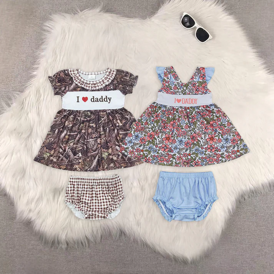 Match Embroidery short-sleeved sets and briefs sets D 5.22