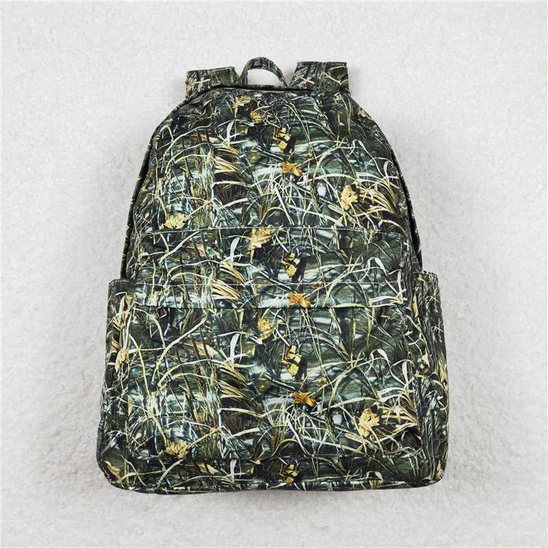 Match Baby Kids Boys Camouflage Backpack Zip Back Bags