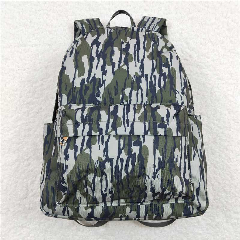 Match Baby Kids Boys Camouflage Backpack Zip Back Bags D 7.8