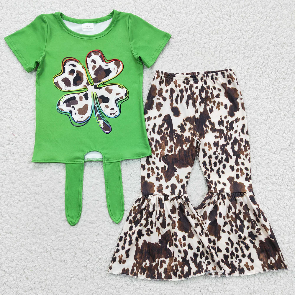 Sibling Baby Girls Boys St Patrick Day Boutique Holiday Clothes Sets