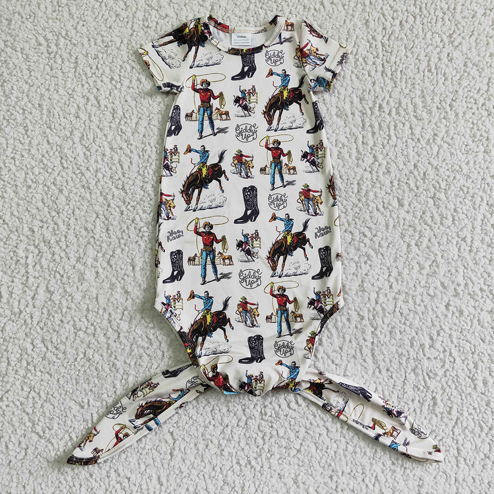 17 Colors Baby Newborn Short Sleeve Sleepwear Gowns