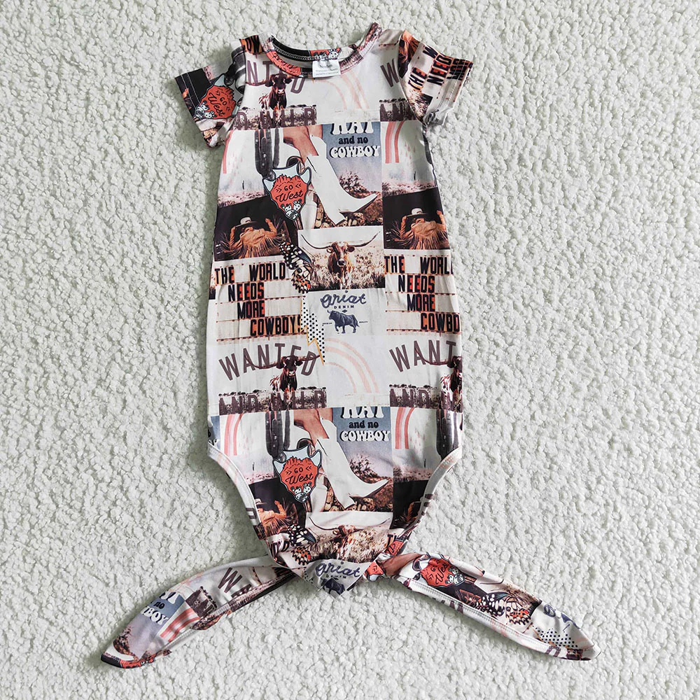 17 Colors Baby Newborn Short Sleeve Sleepwear Gowns