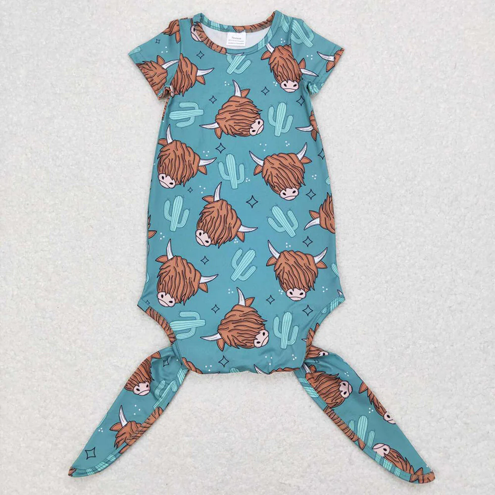17 Colors Baby Newborn Short Sleeve Sleepwear Gowns