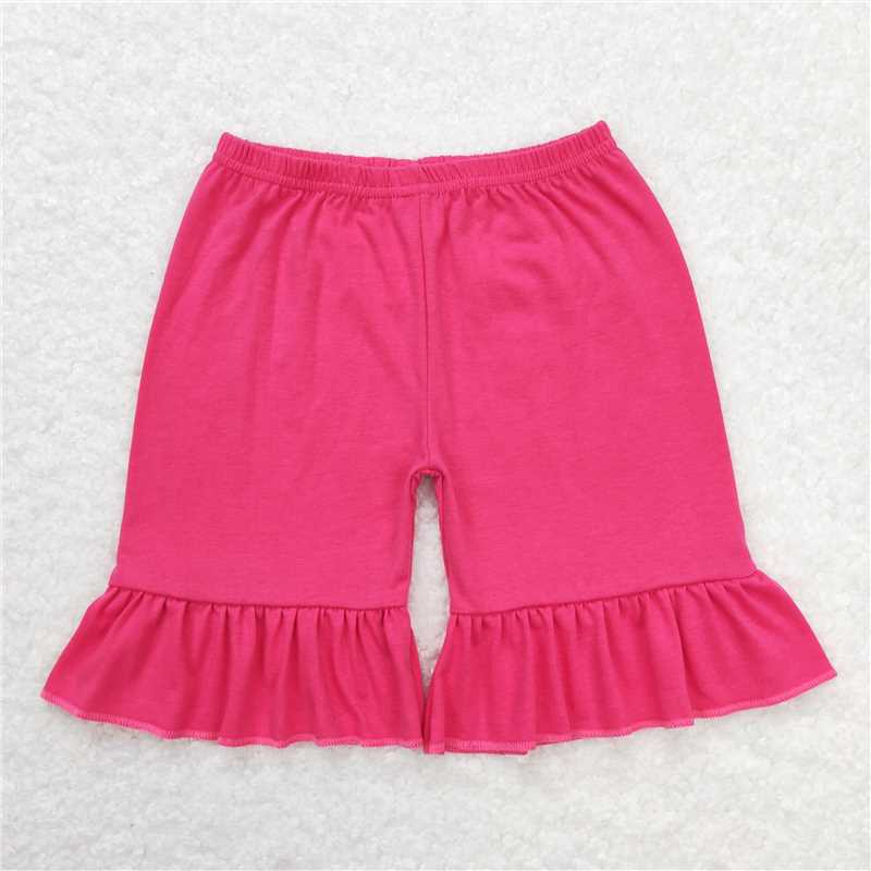 Match Baby Girls Cotton Ruffle Summer Shorts