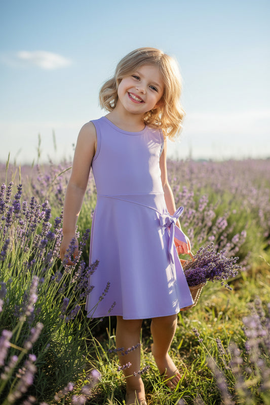 solid purple athletic skort dress