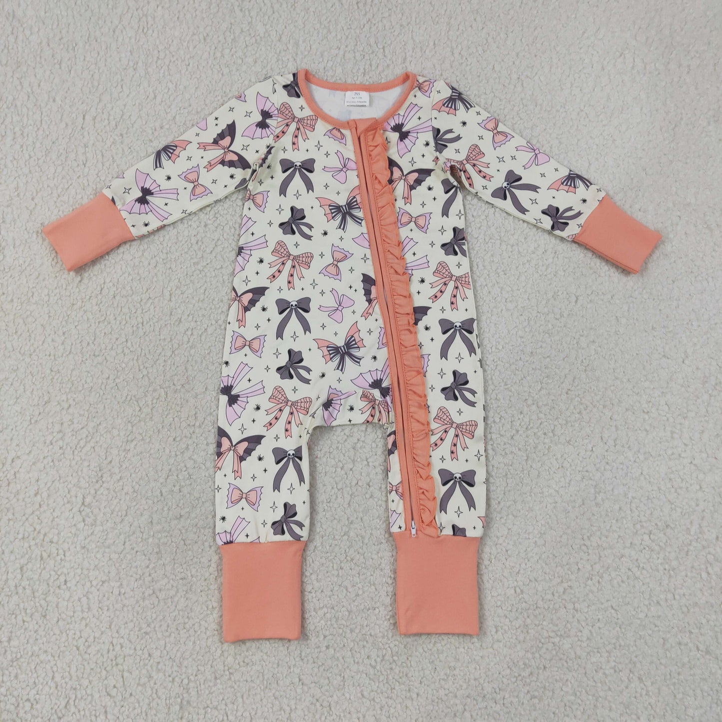 ruffle halloween coquette zippy PJ