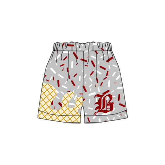 Custom order Alexis  team B drip shorts