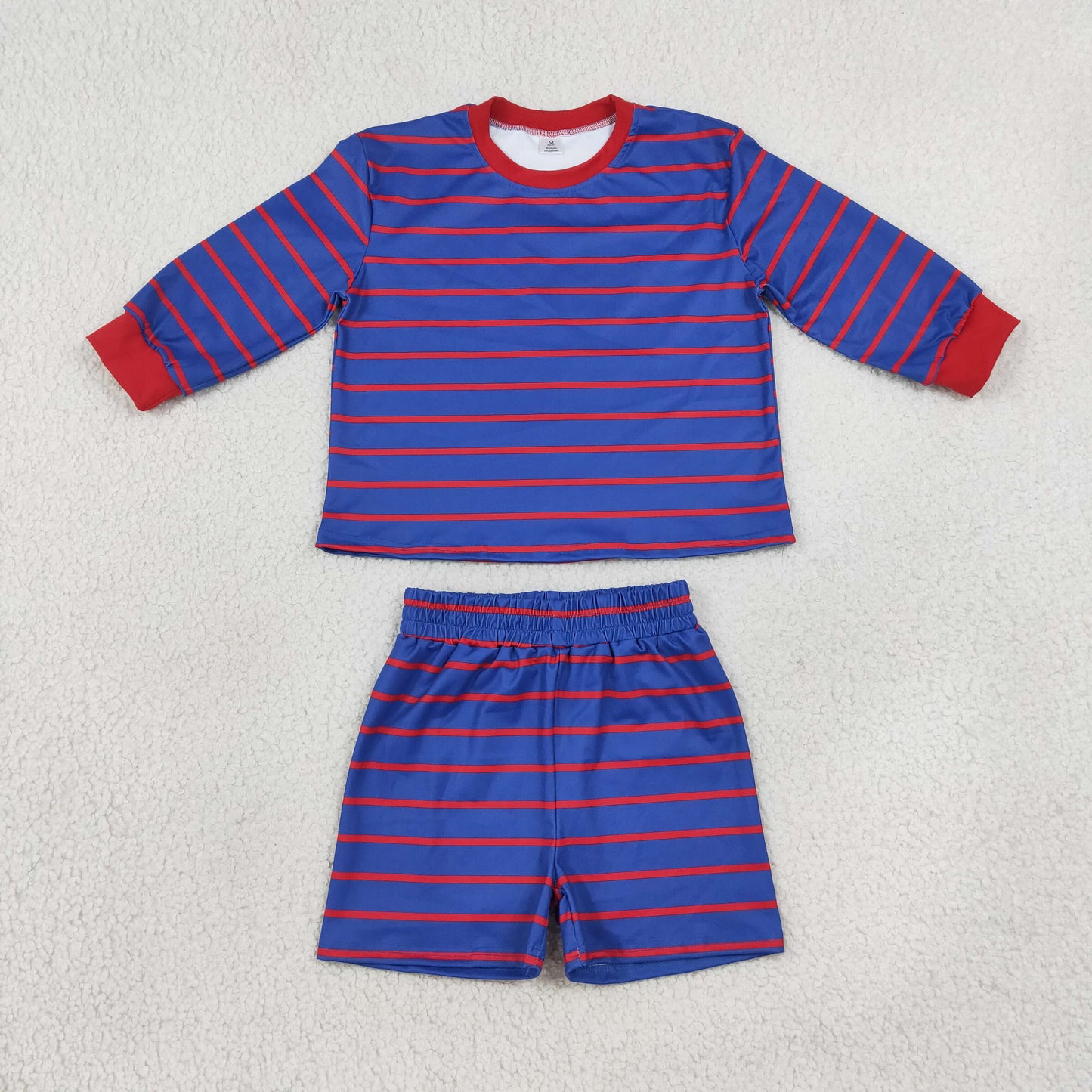 athletic stripe shorts set yoga outfit girls clothing