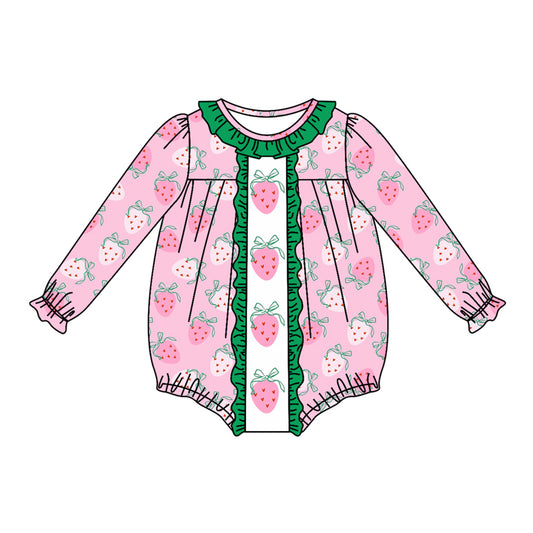 custom  baby girls  long romper MOQ 3   8.1