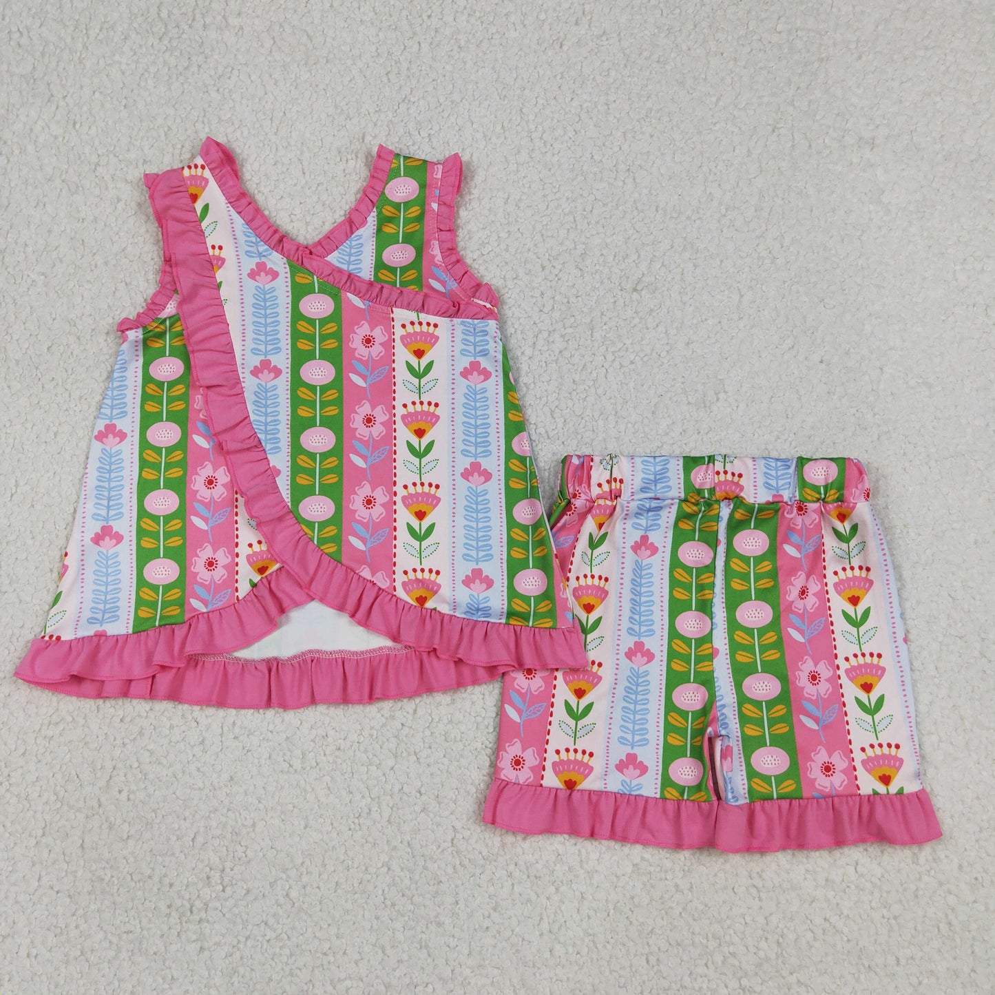 naif-floral shorts set