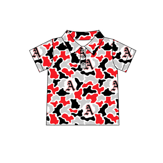 Custom order Alexis team A boy polo