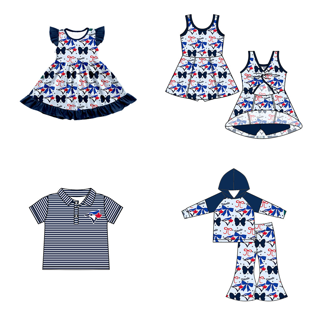 Custom match Totonto baby girls boys clothes   D 6.17