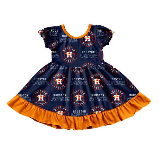Custom short sleeve dress  MOQ 3
