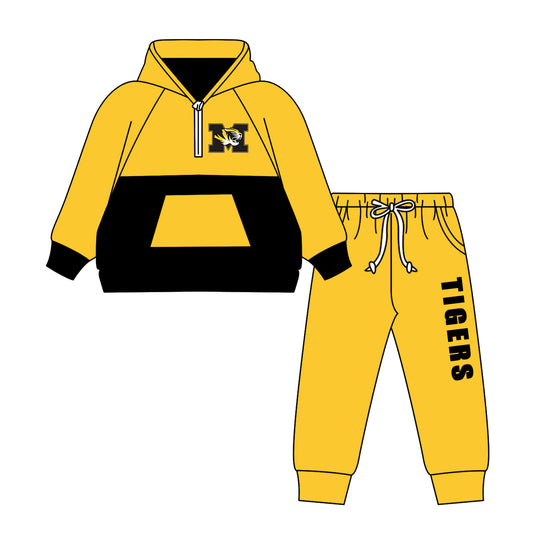 Custom  baby boys Tigers set    MOQ5  D 827