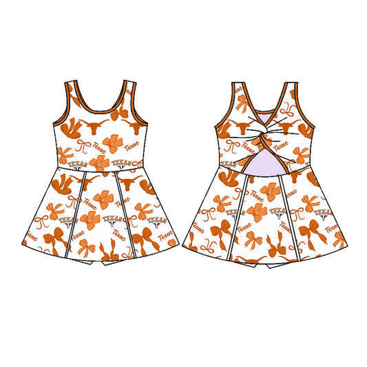 Custom Baby Girls Texas  team dress   D 6.20