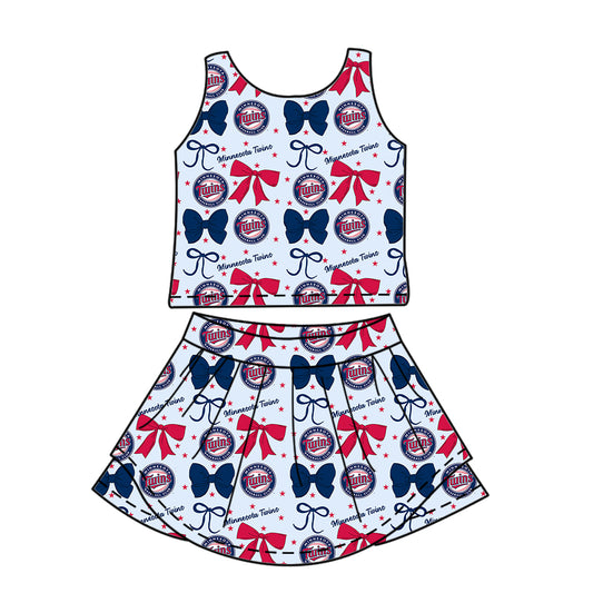 Custom Baby Girls Minnesota Twins dress set D 6.20