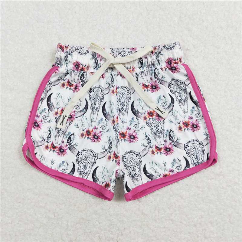 Match  Baby Girls Fashion Cowgirls Western Shorts