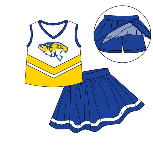 Custom  baby girls Cheerleading dress set     MOQ3  D 7.10