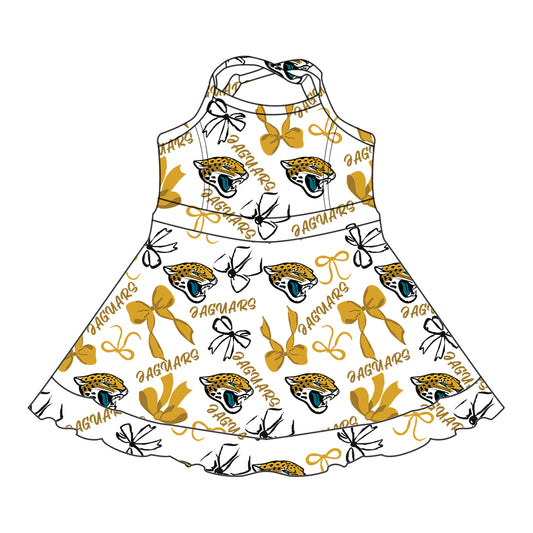 Custom Baby Girls JAGUARS team dress D 6.12
