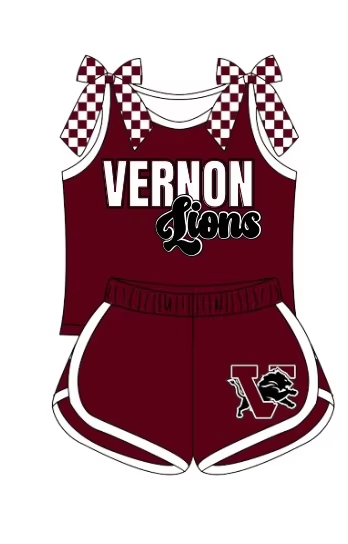 Custom order MOQ 3 Reianna bow shorts set