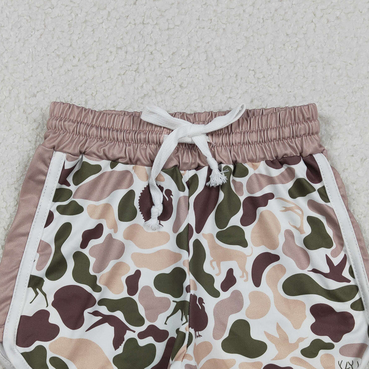 Baby Girls Camo Hunting Shorts Southern Ducks Dogs Deer Print Bottoms for Little Girls Baby Girl's Camouflage Clothing