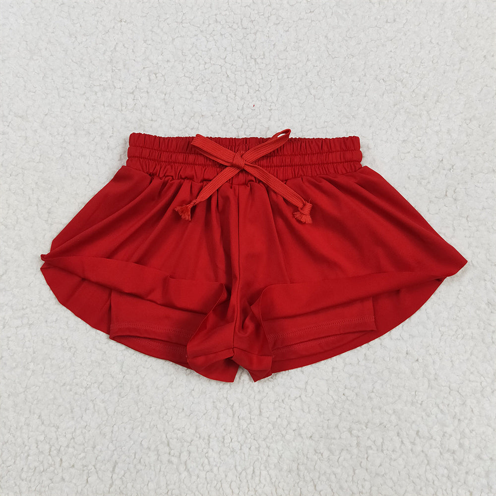 SS0544  Baby Girls Red Skort Shorts Bottoms   D 4.11