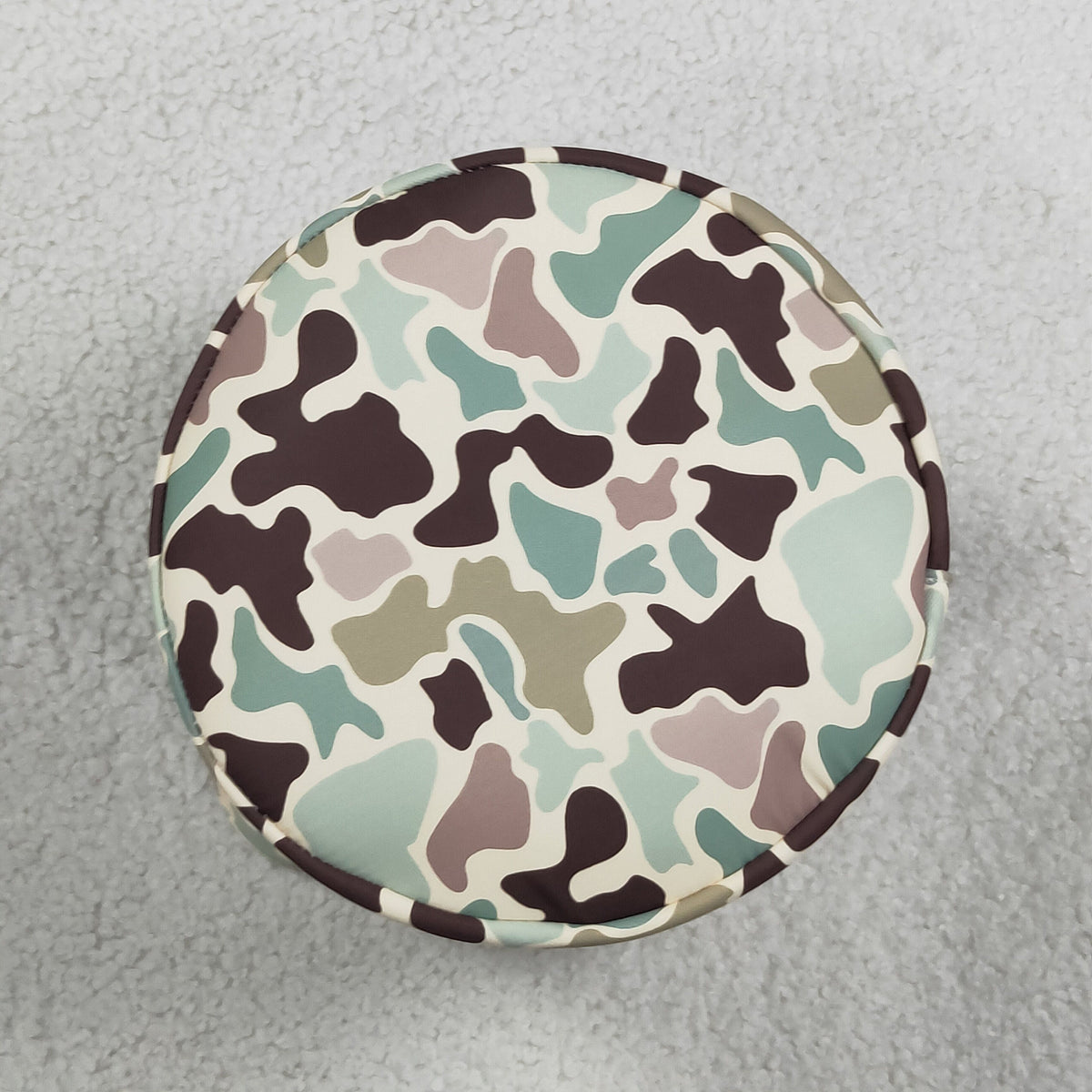 camo with bunny pattern easter baseket bag