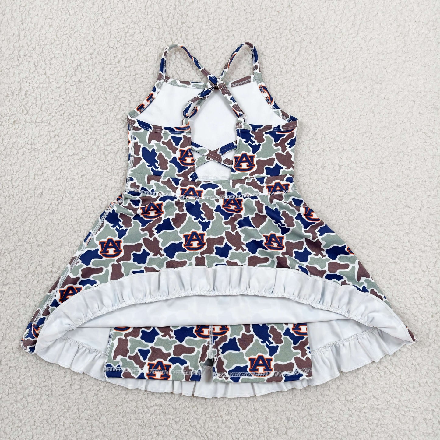 team AU camo athletic skort dress