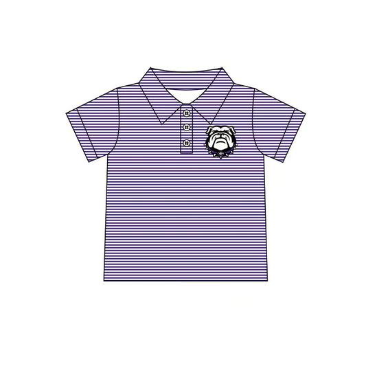 Custom order Alexis  team bulldog ADULT Men polo