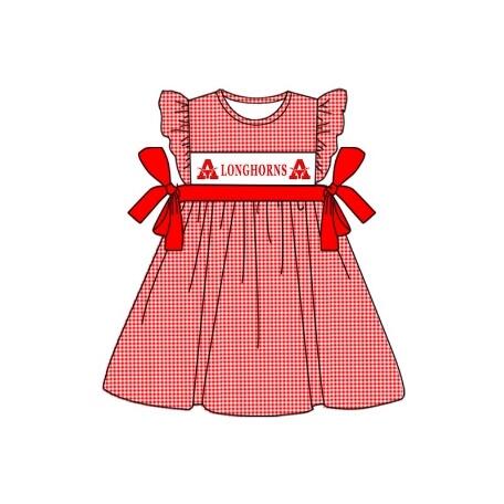 Custom baby girl dress MOQ3