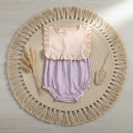 SR3941 stripes romper baby girl clothes