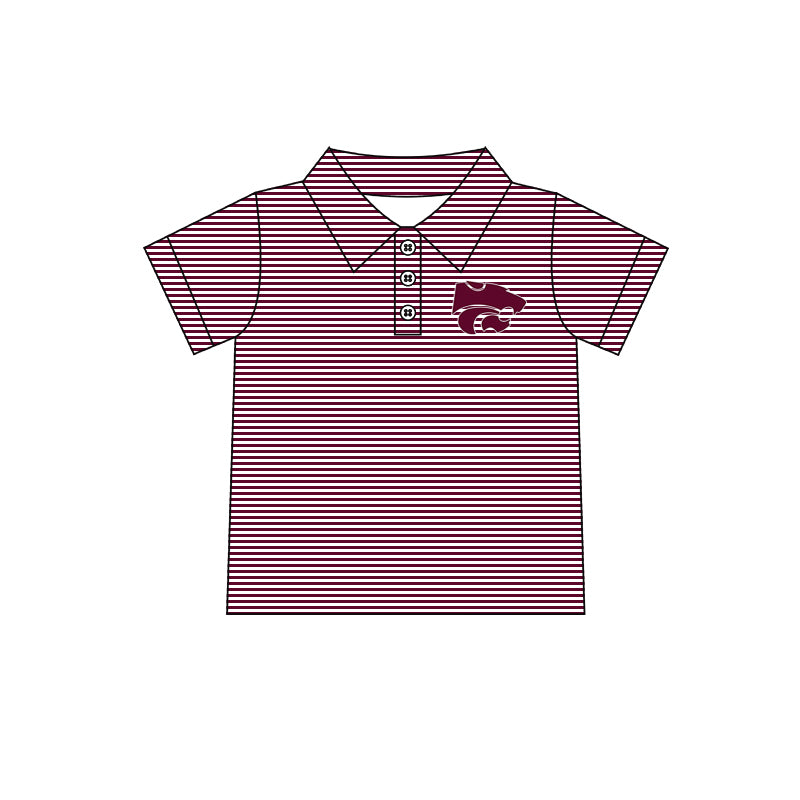Custom order Alexis  team wildcat boy polo