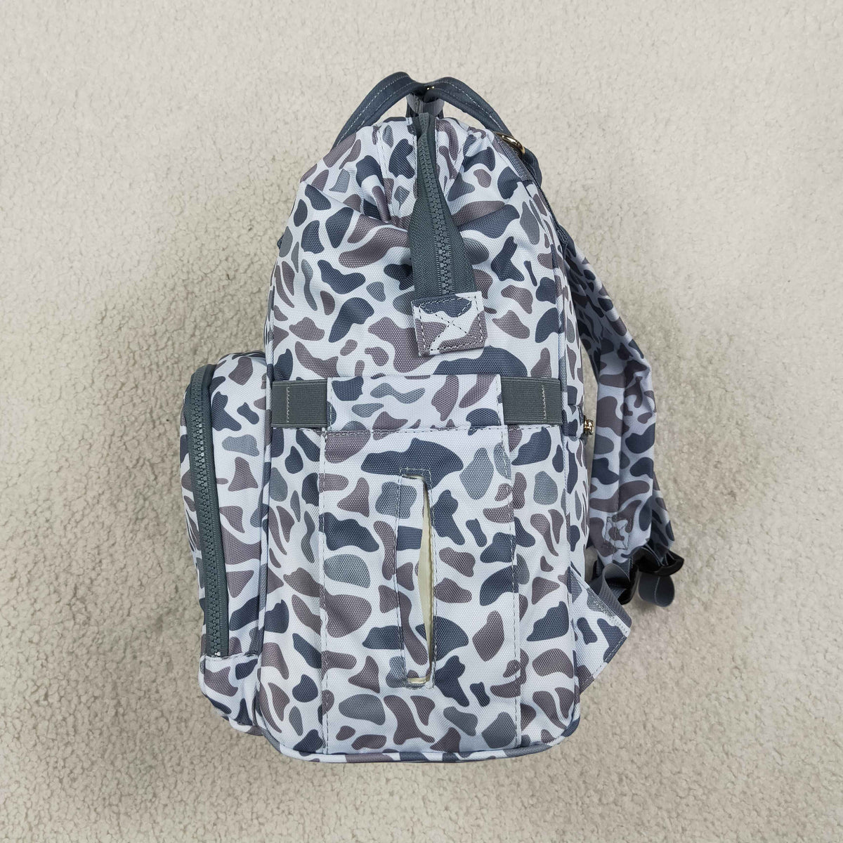 camo diaper backpack for children