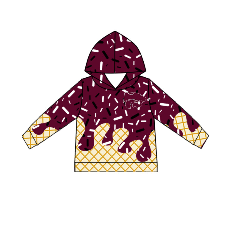 Custom order Alexis  team wildcat L/L hoodie