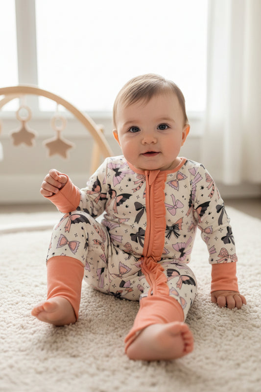 ruffle halloween coquette zippy PJ