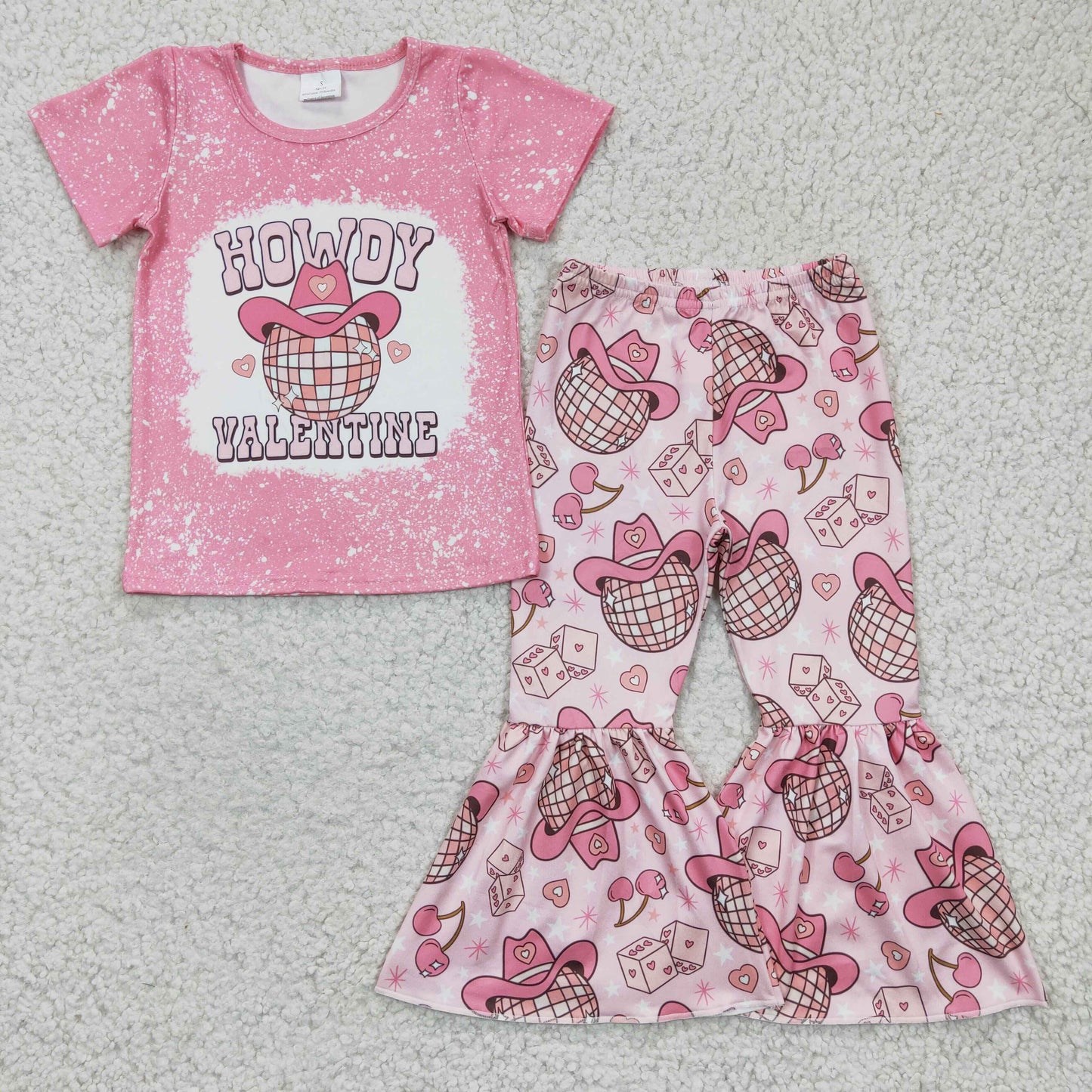 pink howdy valentine belles set