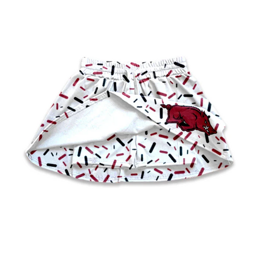 Custom Arkansas baby girls skirt    MOQ3  D 7.3