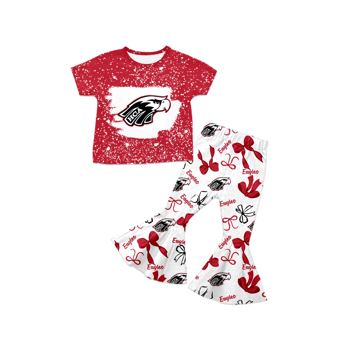 Custom  baby girls Eagles set    MOQ3  D 7.23