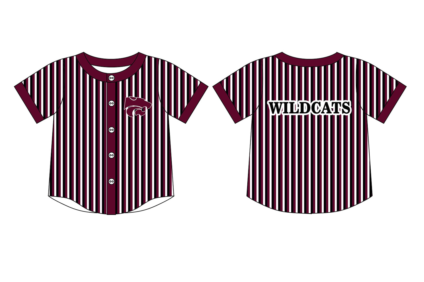 Custom order Alexis team wildcats boy t-shirt