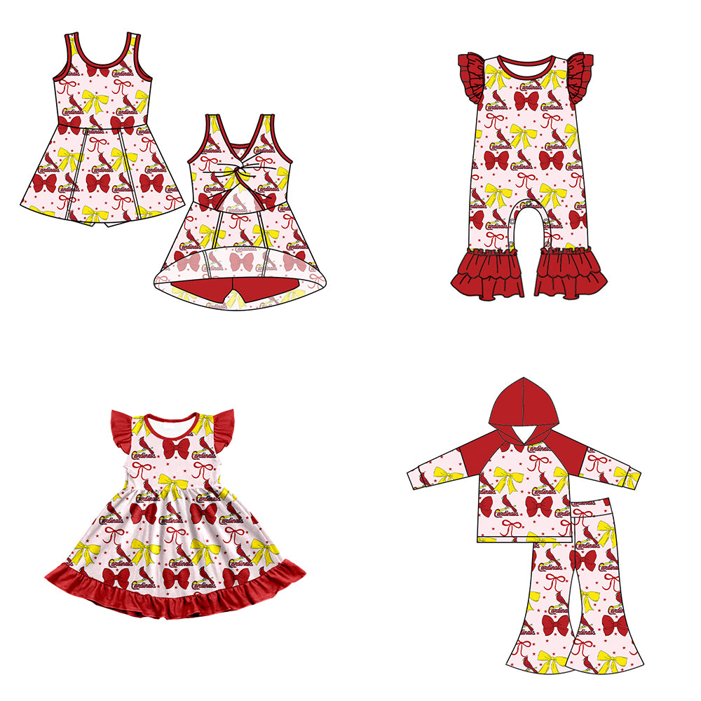 Custom match Louis Cardinals baby girls clothes   D 6.17
