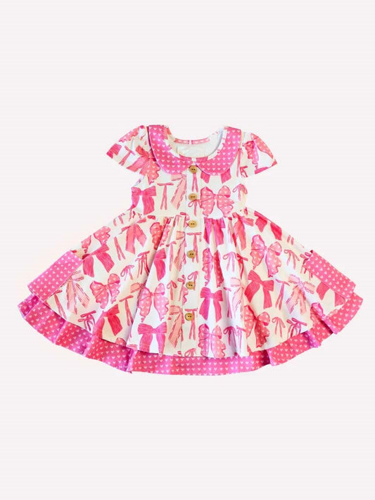 Custom Baby Girls floral dress D 5.28